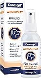 Canosept Wundspray für Hunde 75ml - Zur Reinigung und Pflege von Wundbereichen - Optimale Wundversorgung - Stressfreie...