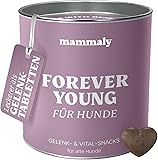 mammaly Forever Young Mineralien Vital-Komplex für alte Hunde Grünlippmuschel + Ginko + Kurkuma (325g) Senior Hund...