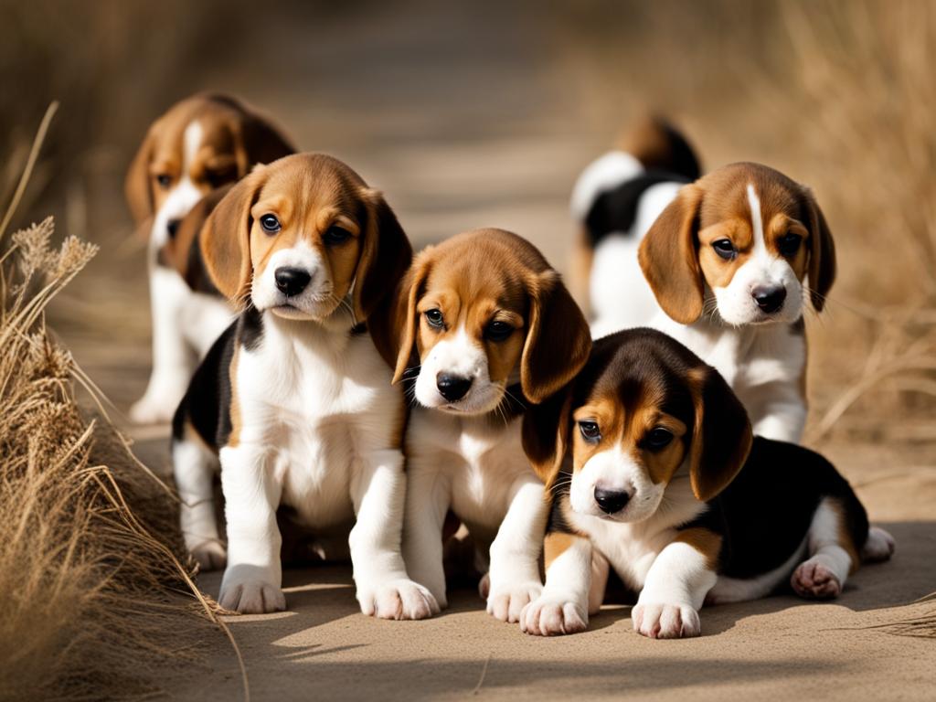 Wie viele Welpen bekommt ein Beagle pro Wurf?