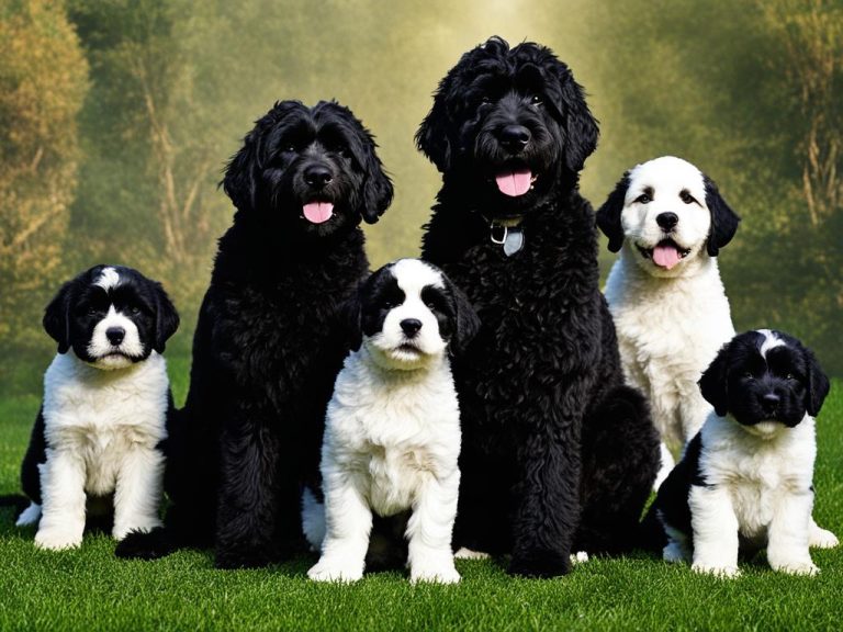 Wie viele Welpen bekommt ein Portugiesischer Wasserhund pro Wurf?