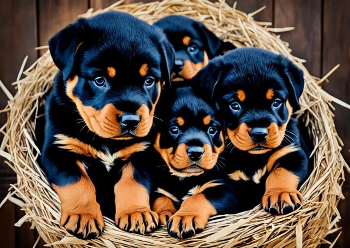 Wie viele Welpen bekommt ein Rottweiler pro Wurf?