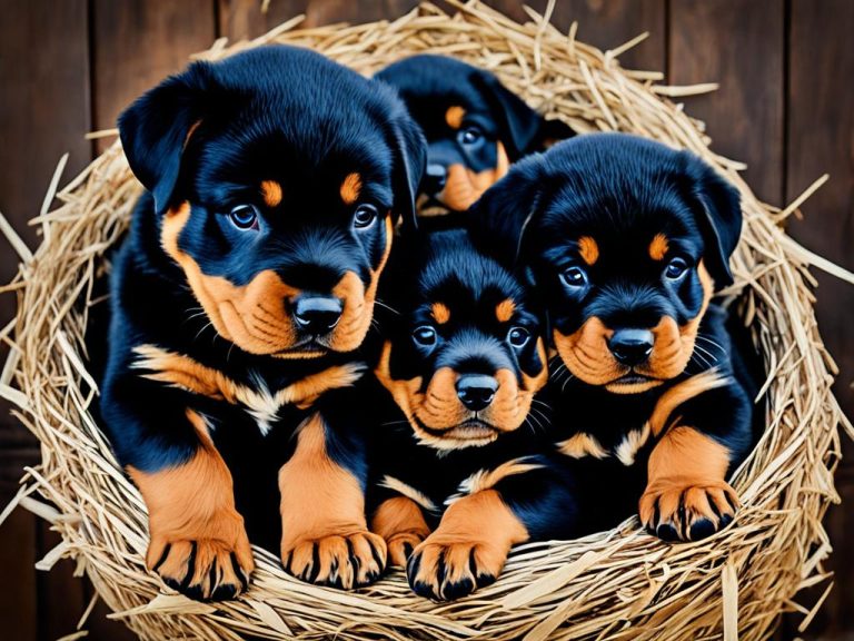 Wie viele Welpen bekommt ein Rottweiler pro Wurf?