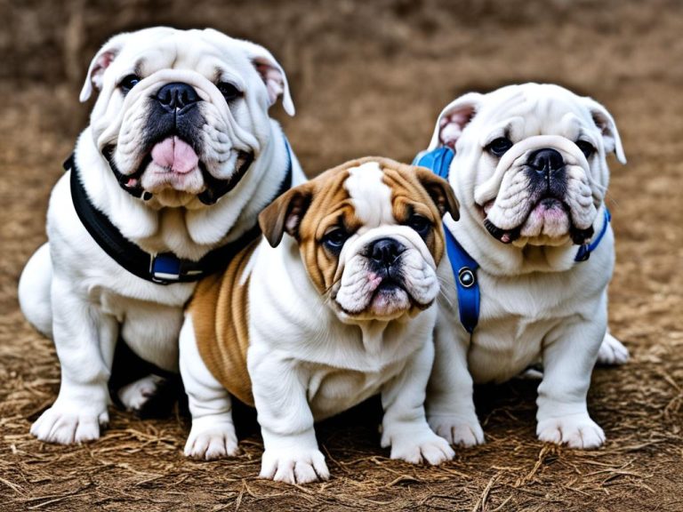 Wie viele Welpen bekommt eine Englische Bulldogge pro Wurf?