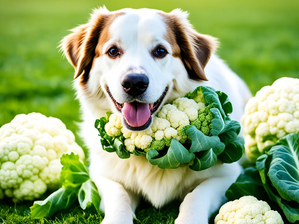 Hunde und Blumenkohl